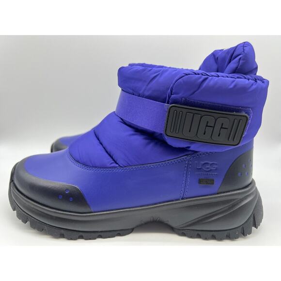 Ugg Yose Puff Violet Night Waterproof Snow Boots Women's Size 9.5 NEW - Picture 2 of 12